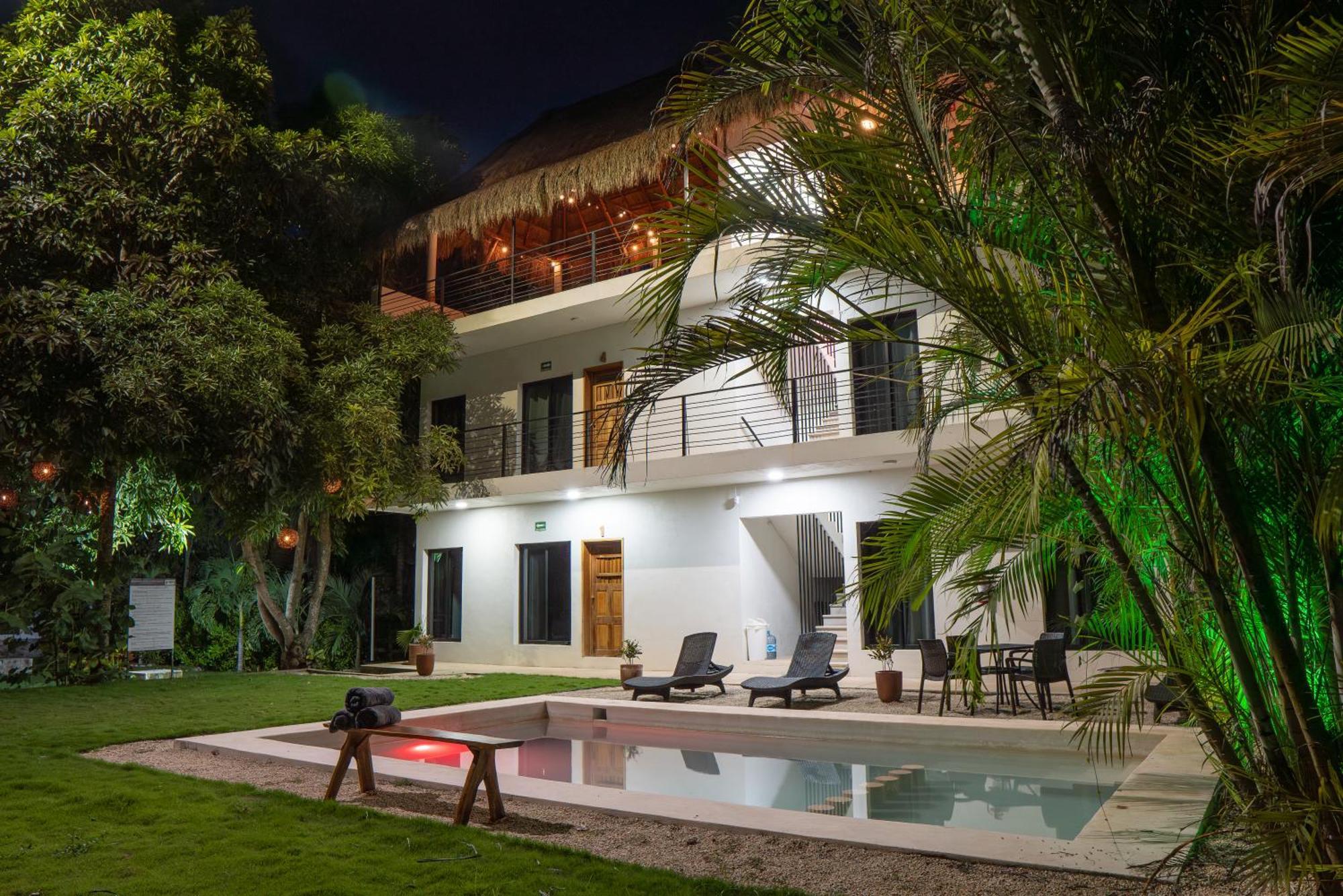 Hotel Makech Bacalar Bagian luar foto