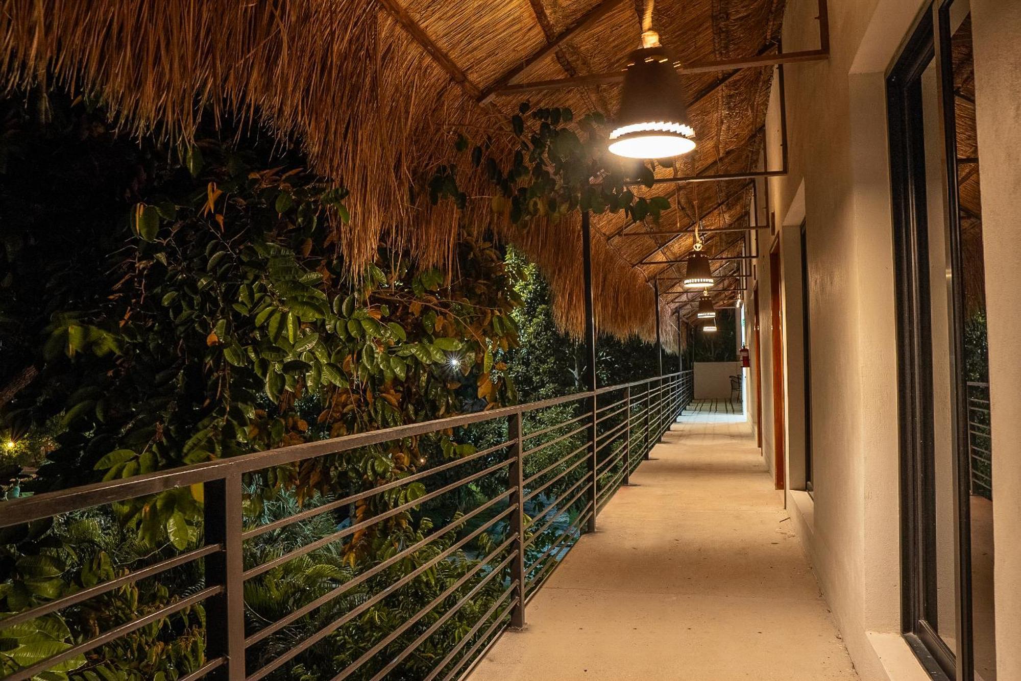 Hotel Makech Bacalar Bagian luar foto